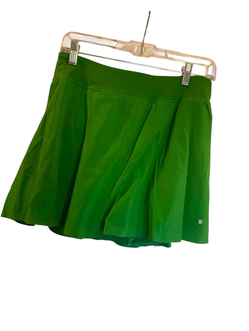 NWT Lululemon A~Line Side Pleat Tennis Skirt GREEN Size Medium